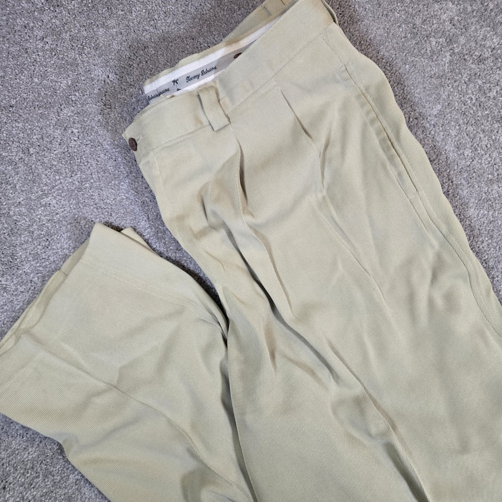 Tommy Bahama Pants Mens Size 40x33 Professional‎ Relax Vacation Silk Blend